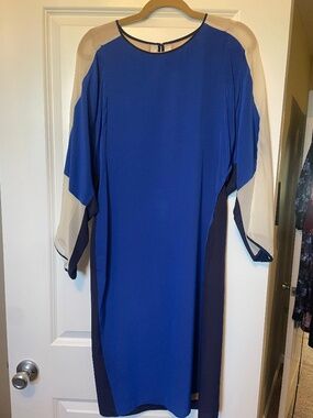 BCBG Maxazria Runway Colorblock Dress